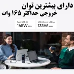 پاوربانک انکر زولو ۱۶۵ وات (Anker Zolo Power Bank A1695 25000mAh) - تصویر 2