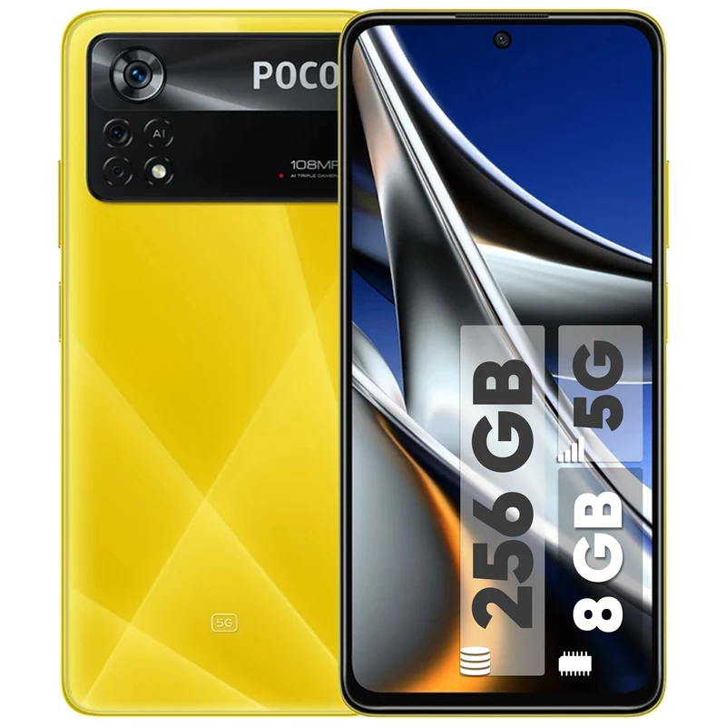 1 گوشی موبایل شیائومی مدل Poco X4 Pro 5G ظرفیت 256 گیگابایت - رم 8 گیگابایت - تصویر 1