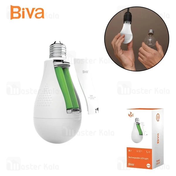 Buy-Price-biva-led-04-20w-rechargable-led-light-2-600x600 لامپ اضطراری شارژی بیوا Biva LED-04 20W Rechargable LED Light - تصویر 1